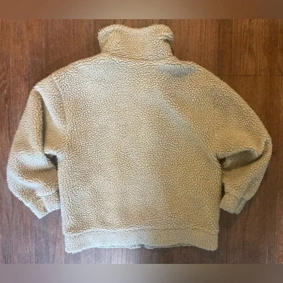 Garage Oversized Zip Front Teddy Jacket - M/L - Picture 5 of 6